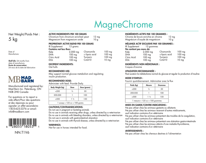 Equine Supplements - Mad Barn MagneChrome