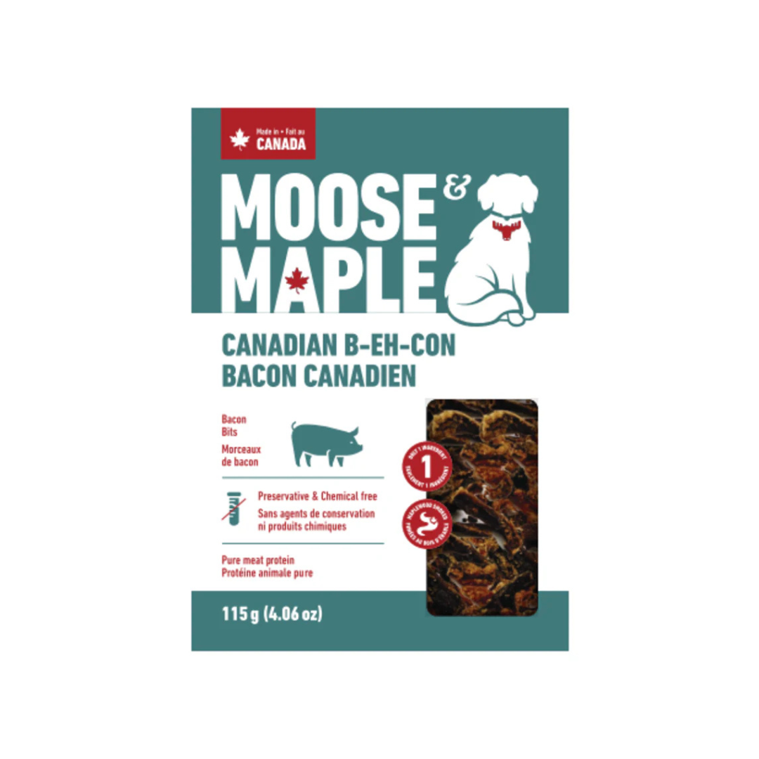 Moose & Maple Dog Treats - Canadian B-Eh-Con Bacon Bits