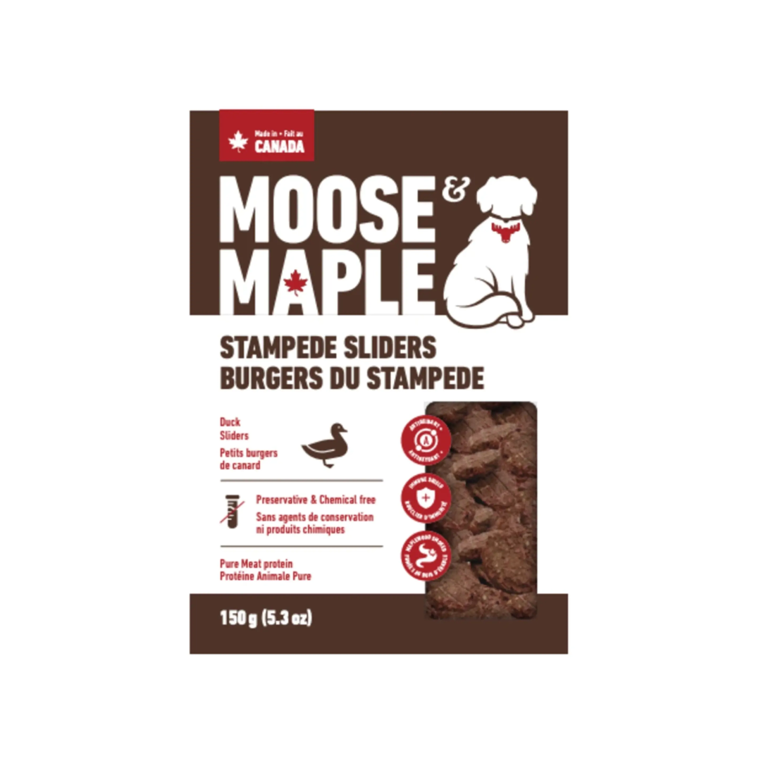 Moose & Maple Dog Treats - Stampede Duck Sliders