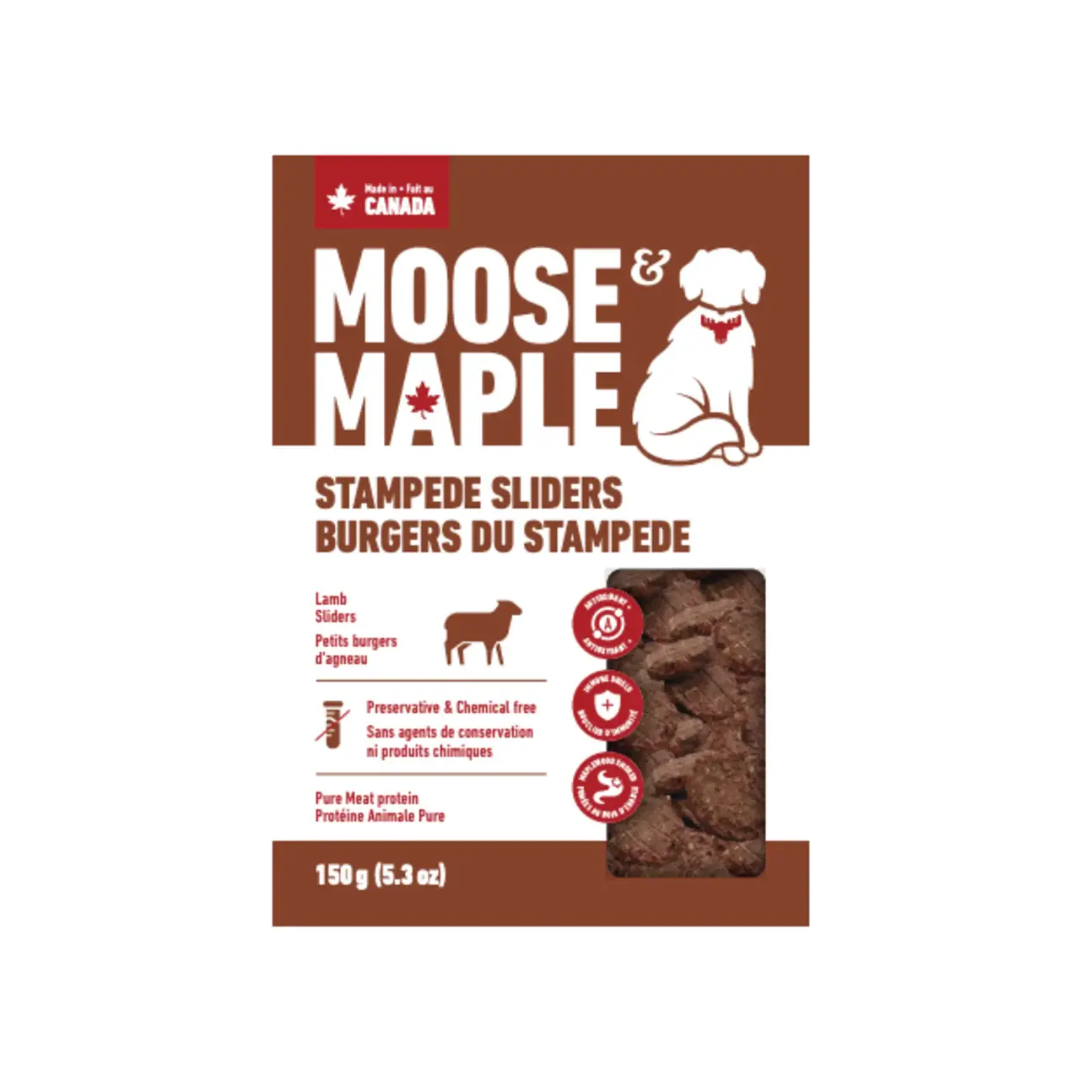 Moose & Maple Dog Treats - Stampede Lamb Lung Sliders