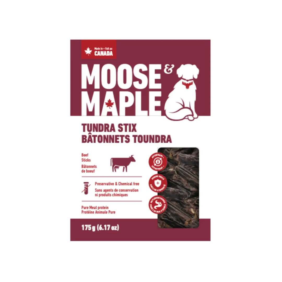 Moose Maple Dog Treats Tundra Stix Beef Sticks – Toronto Pets