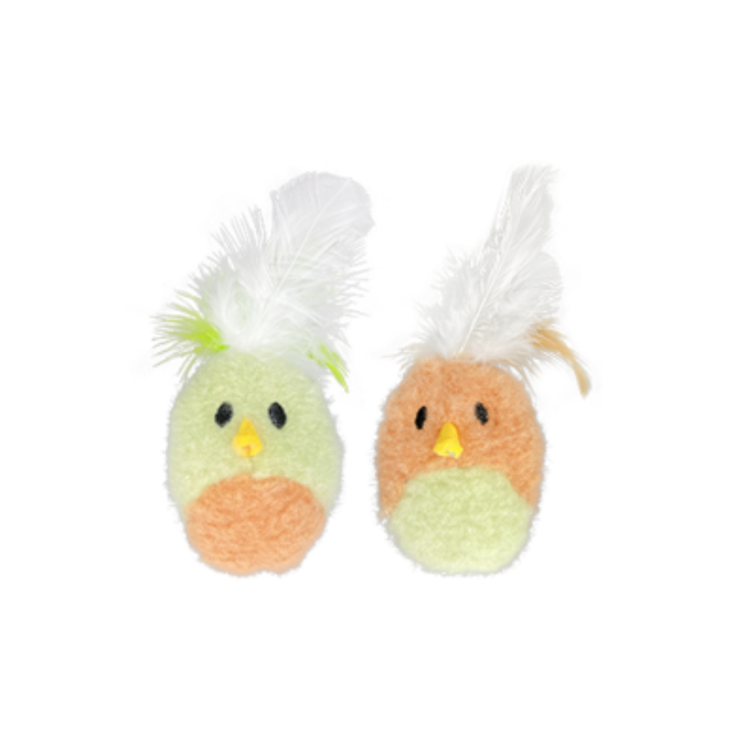 Multipet Cat Toys - Feather Birds
