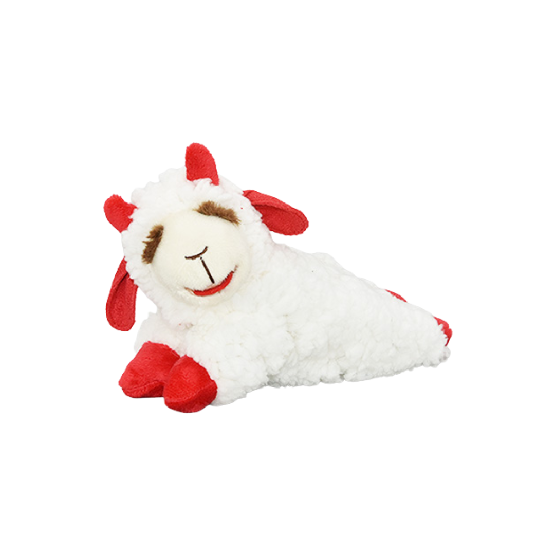 Multipet Dog Toys - Halloween Lamb Chop Red Devil