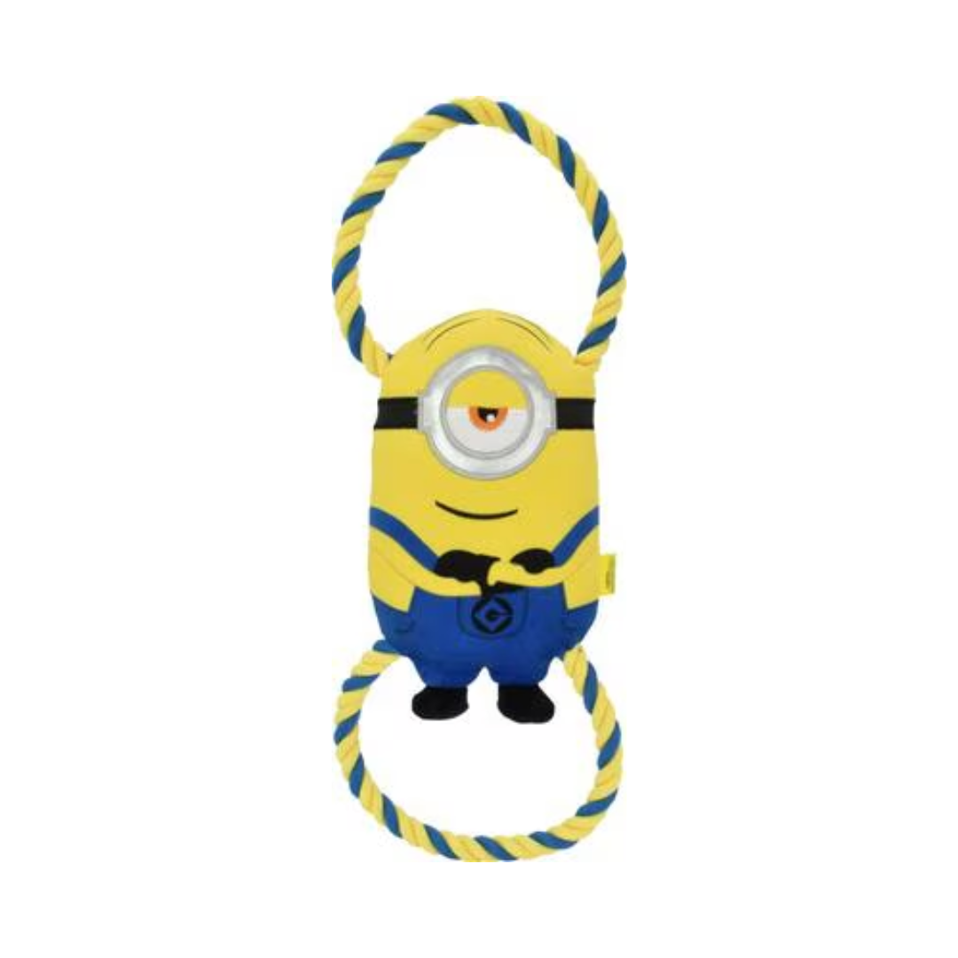Multipet Dog Toys - Minion Stuart Double Tug