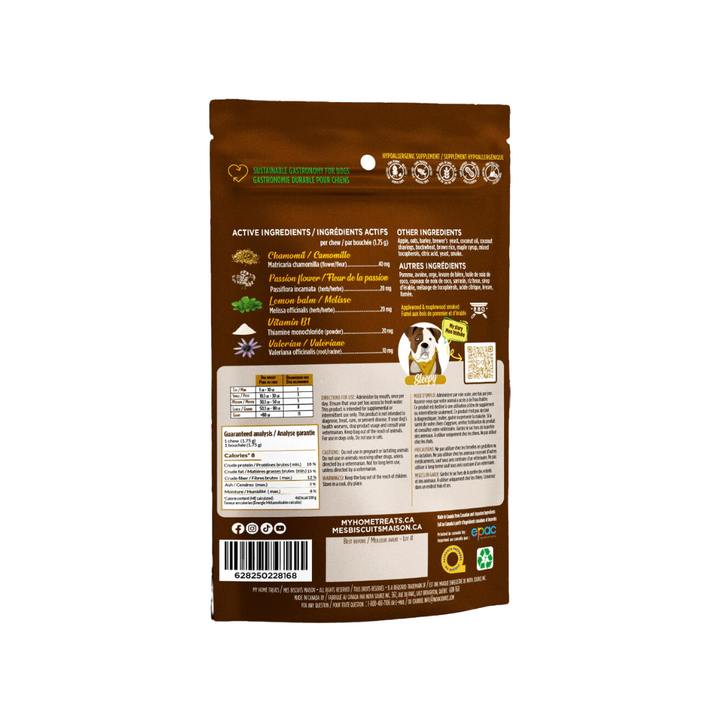 My Home Treats Dog Supplements - Apple Hypoallergenic Calming + Relaxation