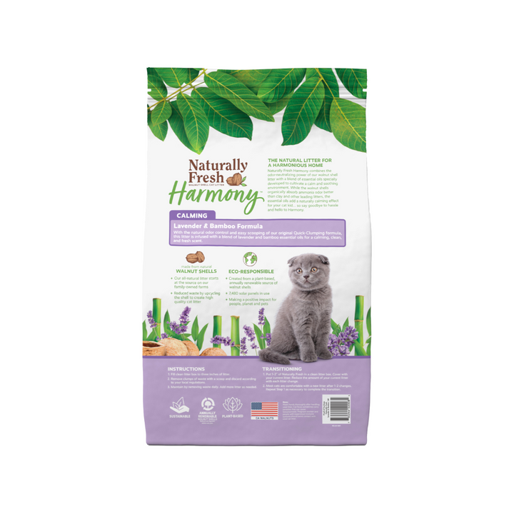 Naturally Fresh Cat Litter - Harmony Lavender & Bamboo Formula