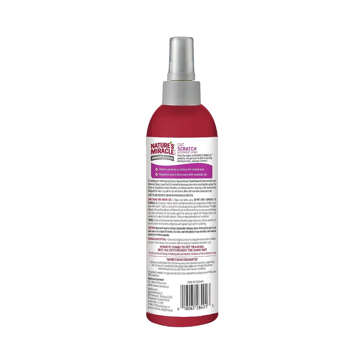 Nature's Miracle Cat Training Supplies - Advanced Platinum Cat Scratch Deterrent Spray