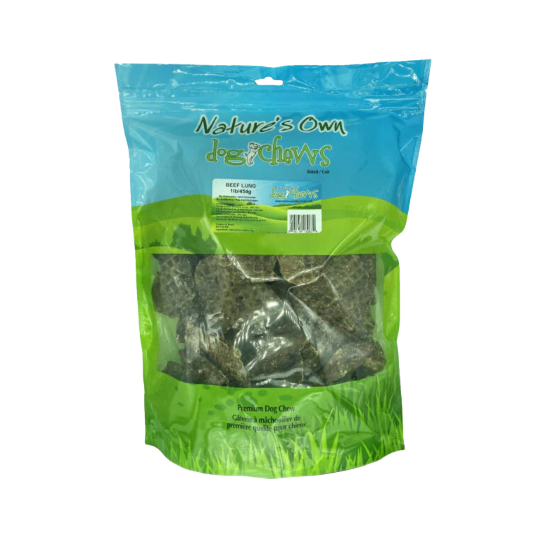 Nature's Own Dog Treats - Beef Lung Cubes