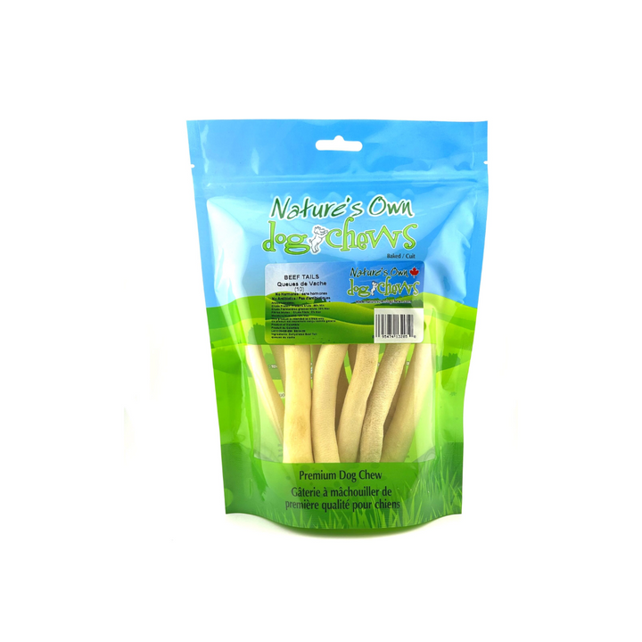 Nature's Own Dog Treats - Beef Tail Tips