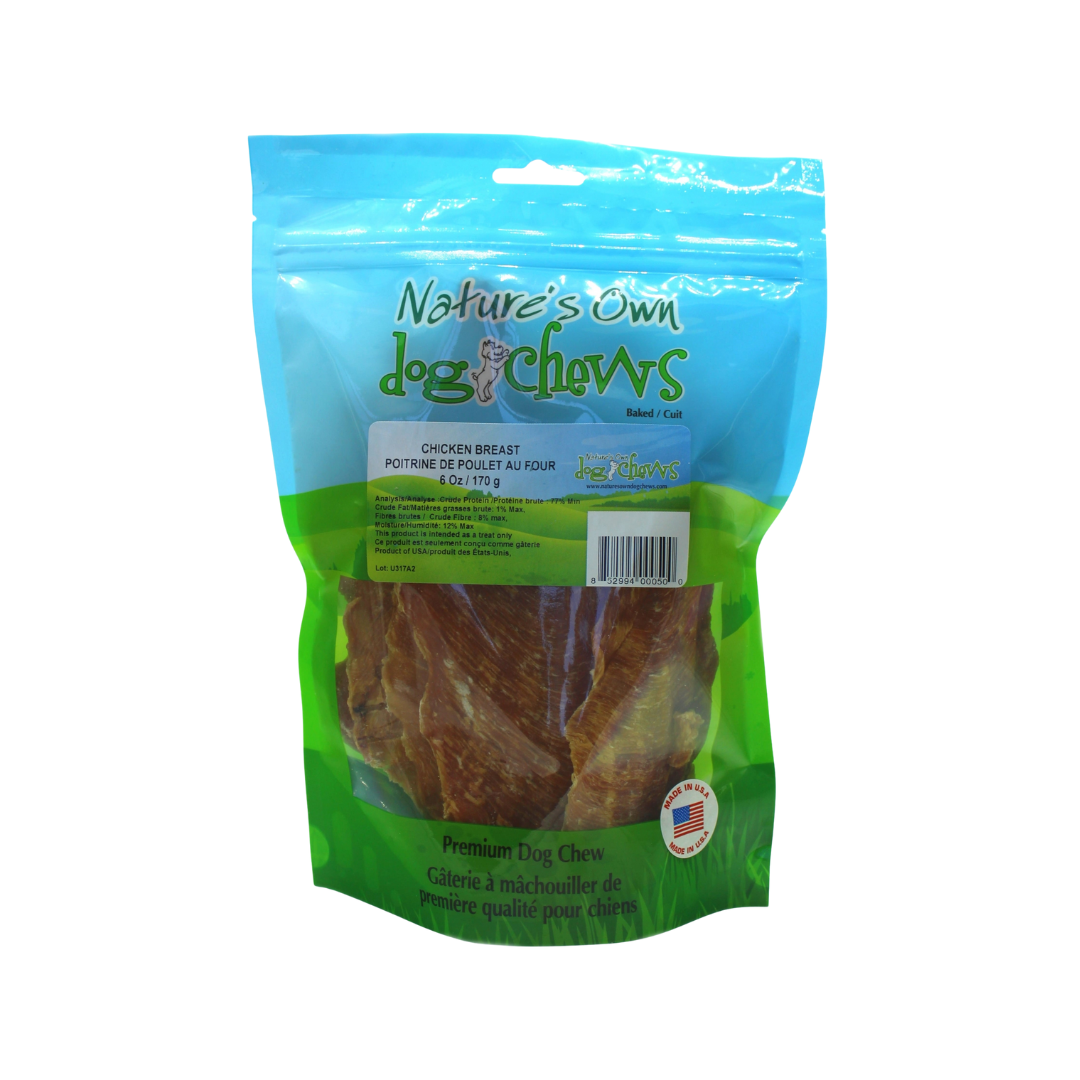 Nature's Own Dog Treats - Dehydrated Chicken Breast
