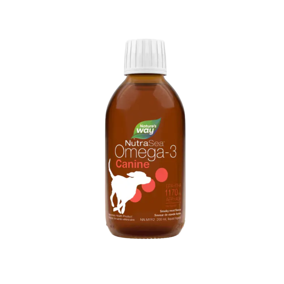 Nature's Way Dog Supplements - NutraSea Omega-3 Canine Smoky Meat