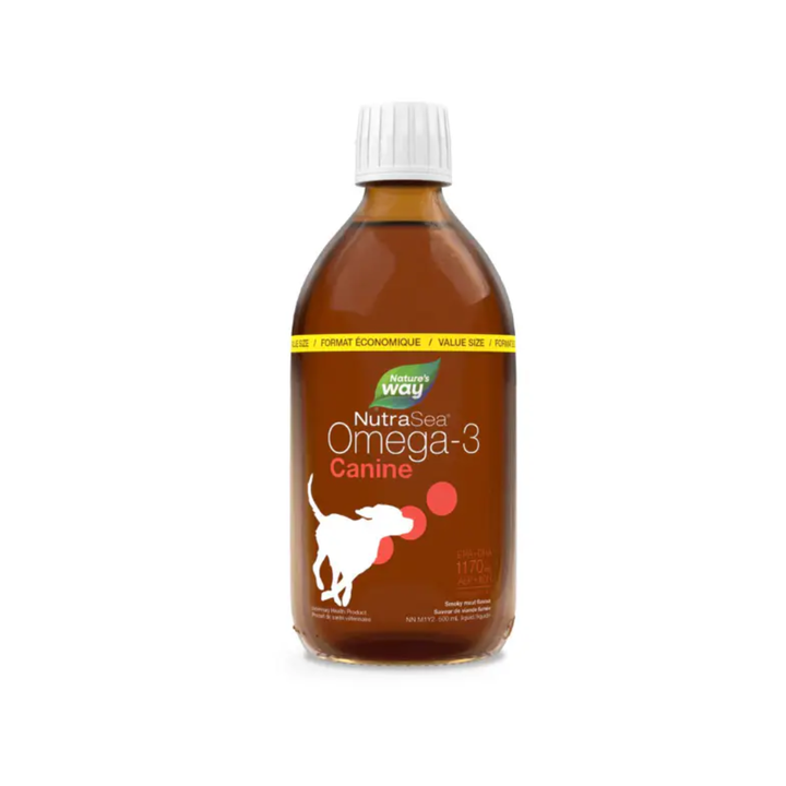 Nature's Way Dog Supplements - NutraSea Omega-3 Canine Smoky Meat