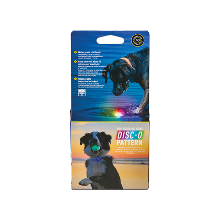 Nite Ize Dog Toys - GlowStreak LED Ball Disc-O