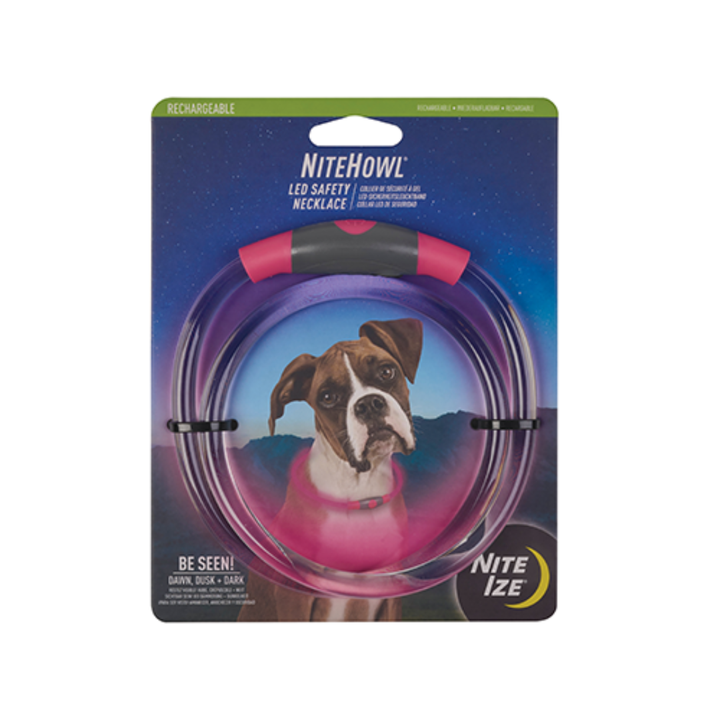 Nite Ize Pet Collars & Harnesses Accessories - NiteHowl LED Safety Necklace