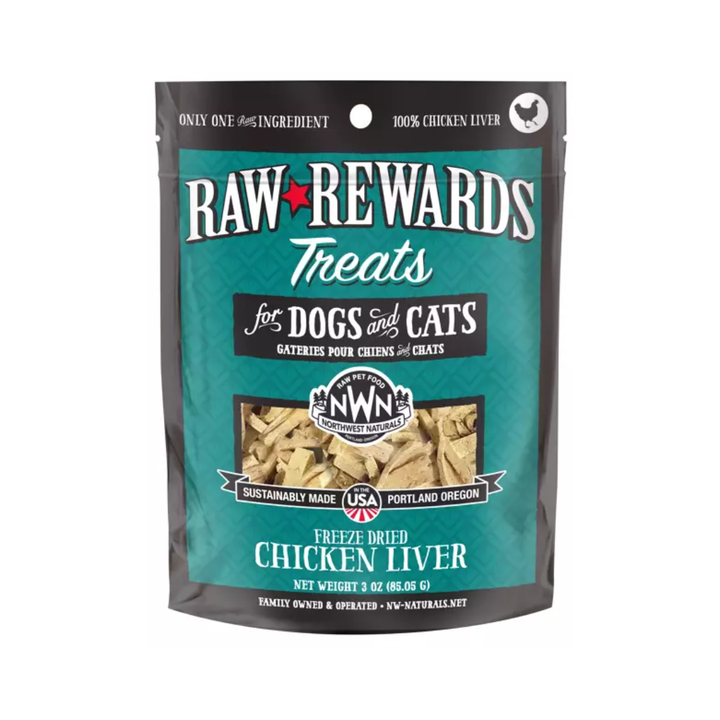 Northwest Naturals Freeze-Dried Dog & Cat Treats - Chicken Liver