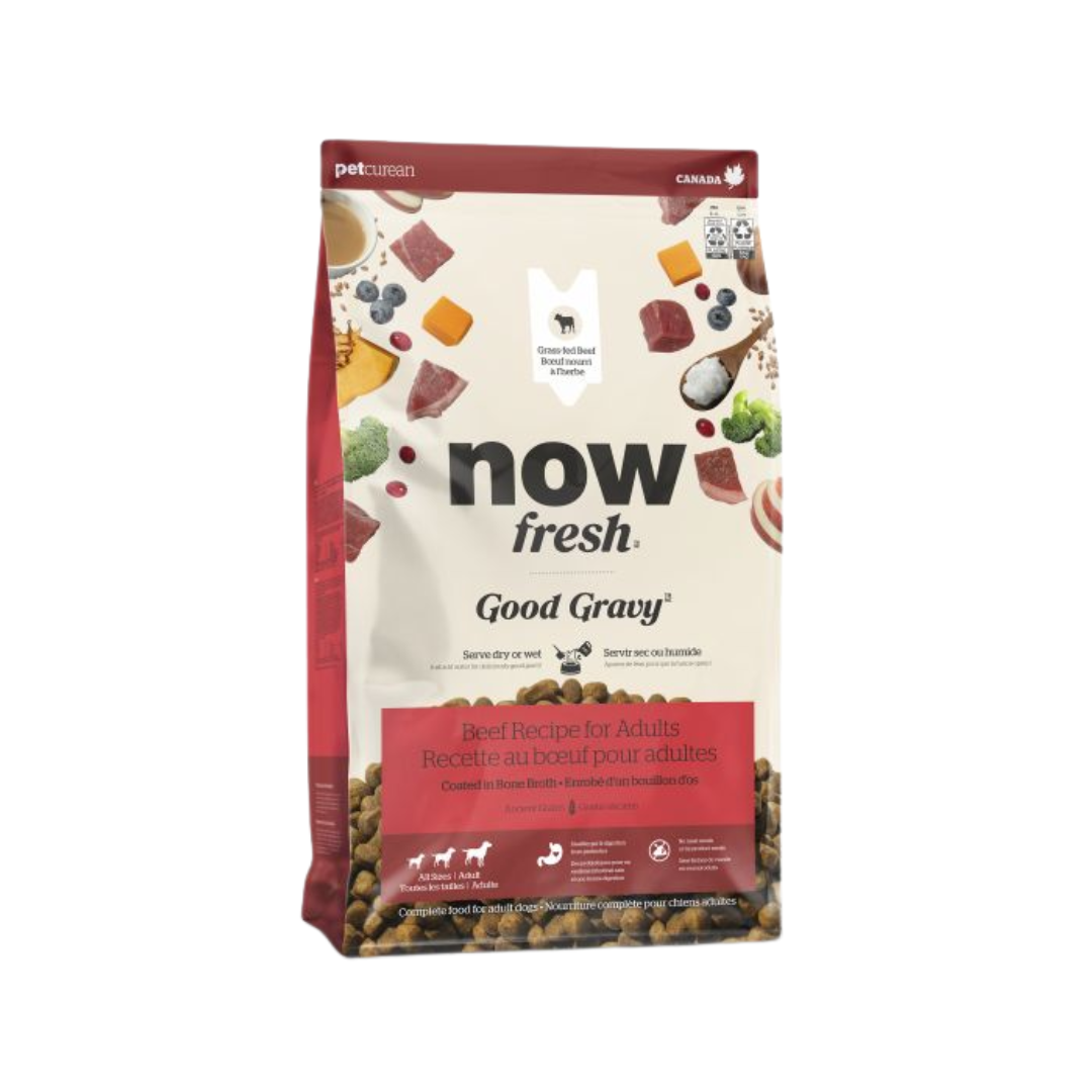 Now Fresh Dry Dog Food - Good Gravy Beef Recipe With Ancient Grains