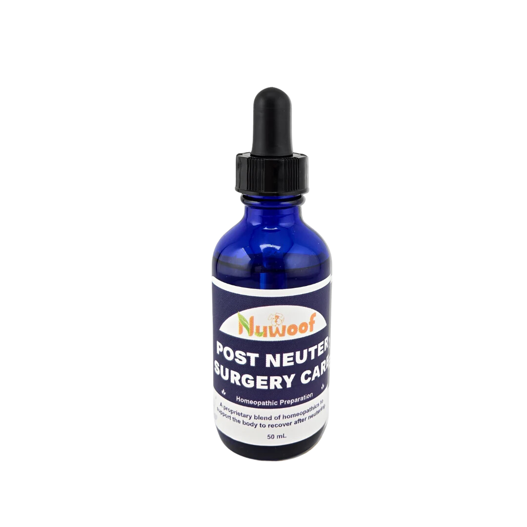 NuWoof Dog Homeopathic Blends - Post Neuter Surgery Care