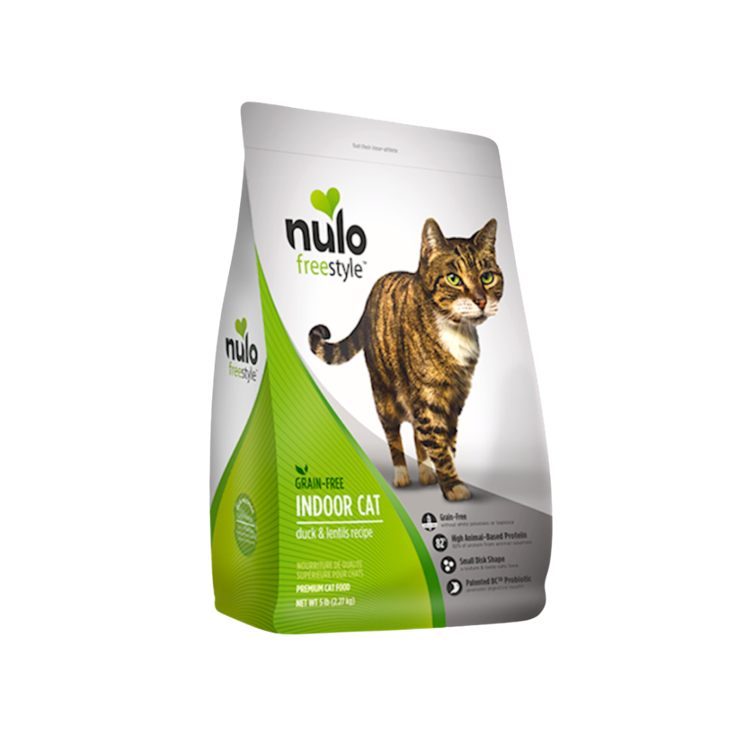 Nulo Freestyle Dry Cat Food -  Grain Free Indoor Cat Duck & Lentils