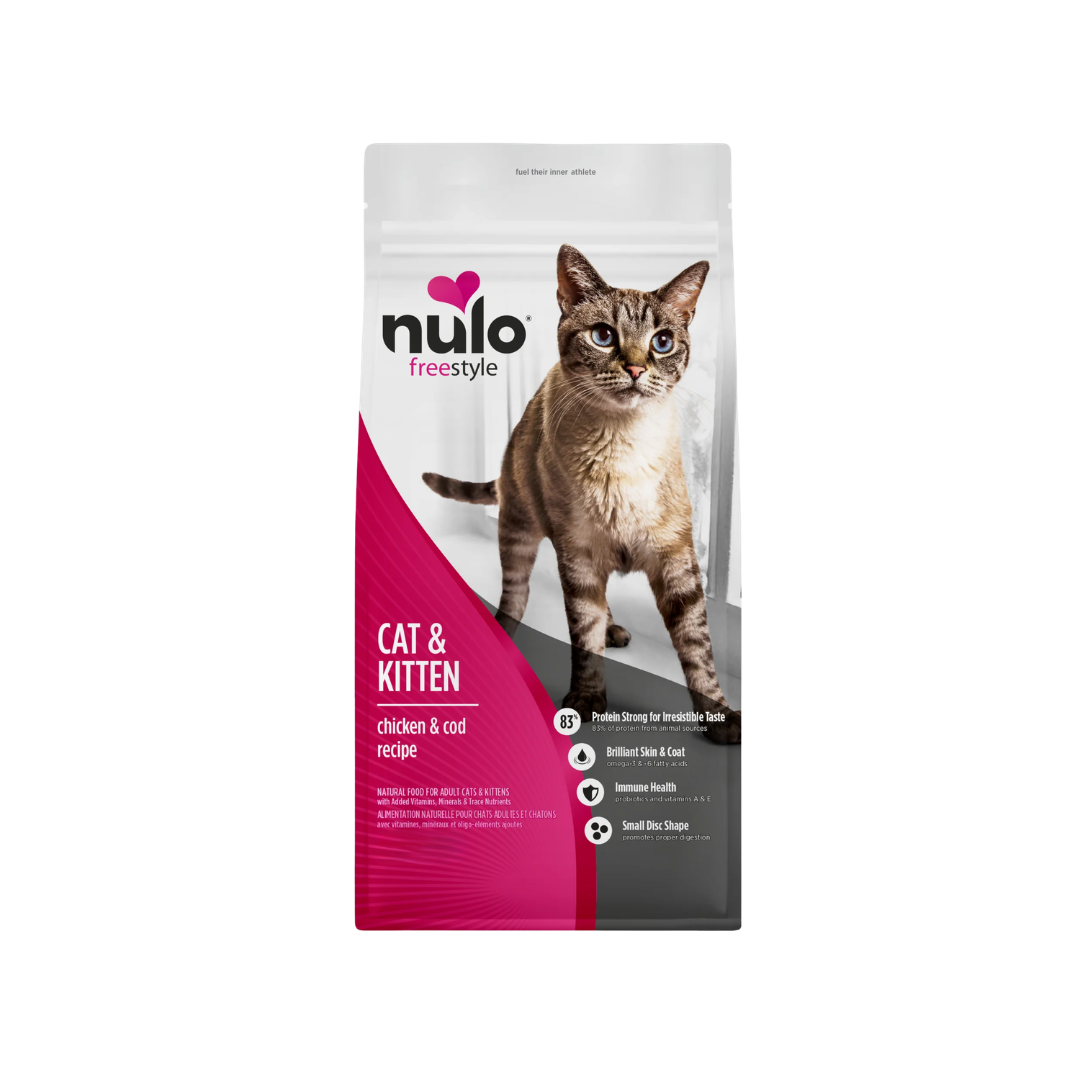 Nulo Freestyle Dry Cat Food - High-Protein Kibble Chicken & Cod Recipe