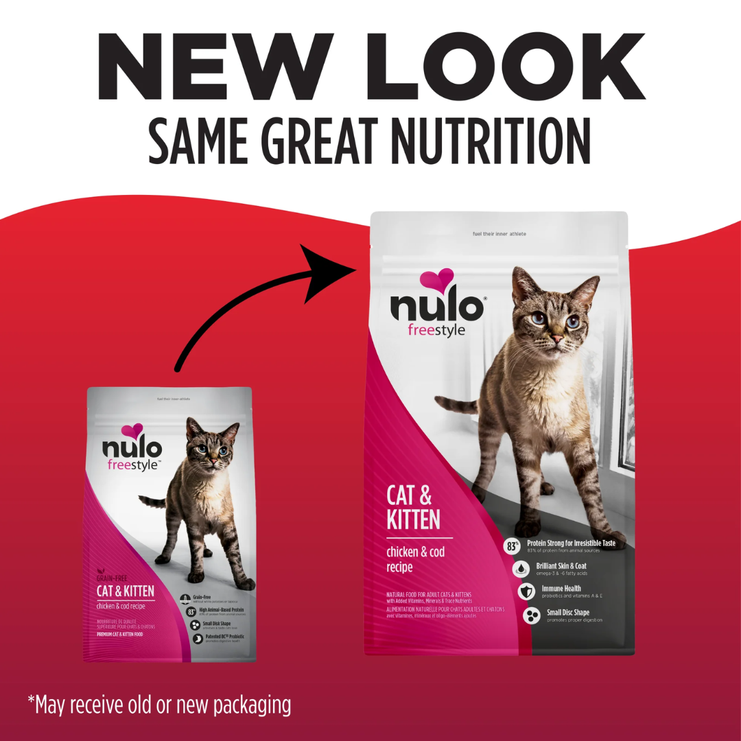 Nulo Freestyle Dry Cat Food - High-Protein Kibble Chicken & Cod Recipe