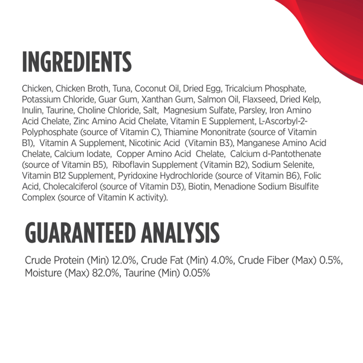 Nulo Wet Cat Food - Finely Minced Chicken & Tuna in Broth