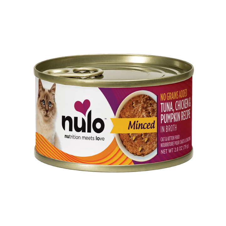 Nulo Wet Cat Food - Minced Tuna, Chicken & Pumpkin in Broth