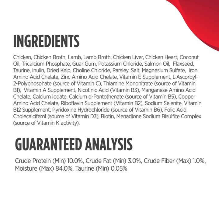 Nulo Wet Cat Food - Real Shreds Chicken & Lamb with Organ Meats Recipe