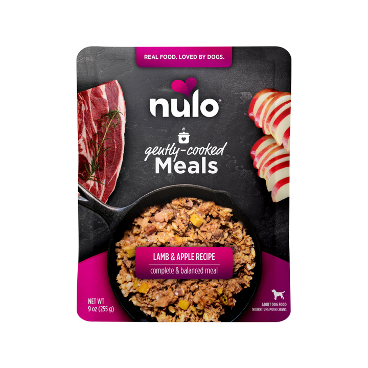 Nulo Wet Dog Food - Gently-Cooked Meals Lamb & Apple Recipe