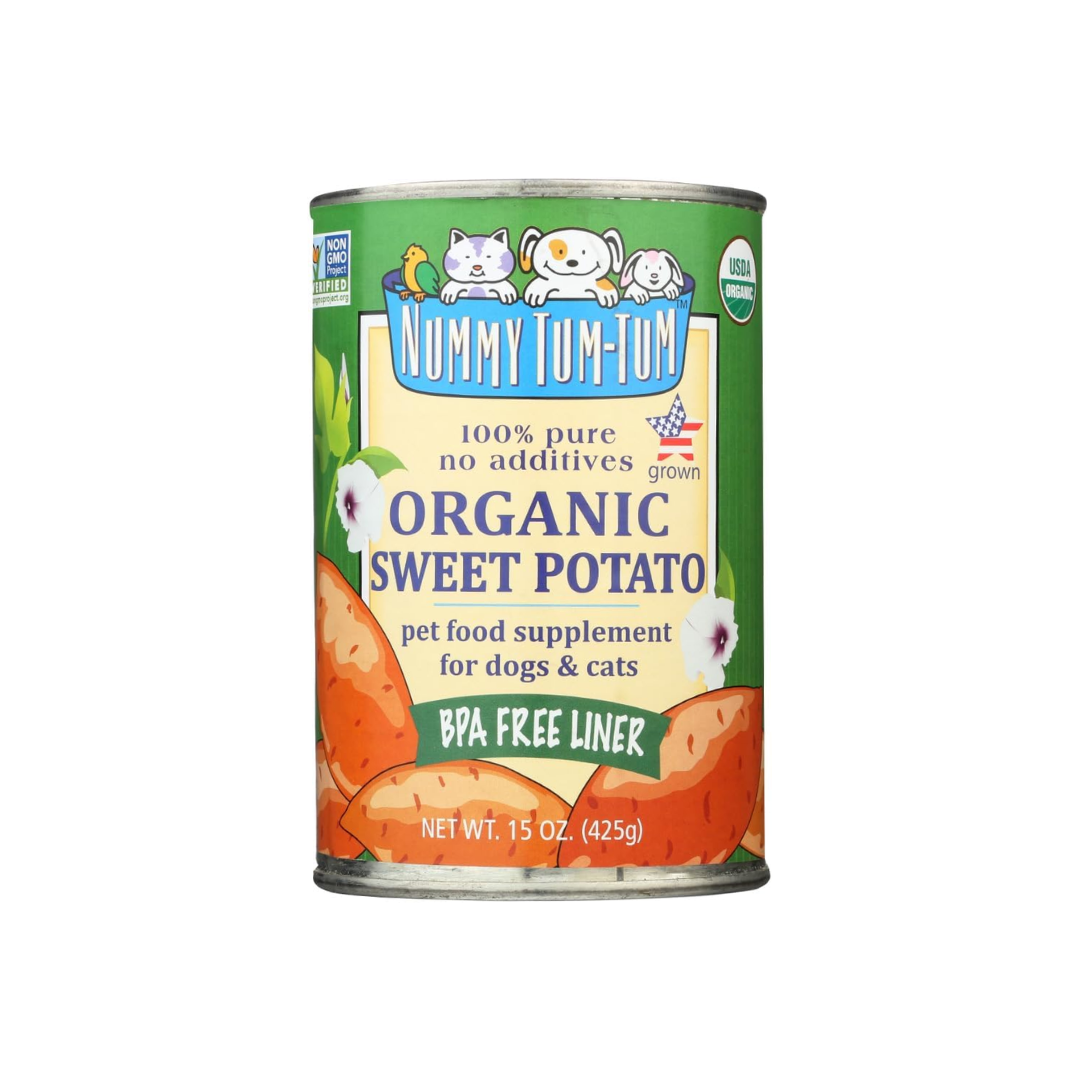 Nummy Tum-Tum Dog and Cat Supplement - Organic Sweet Potato Canned