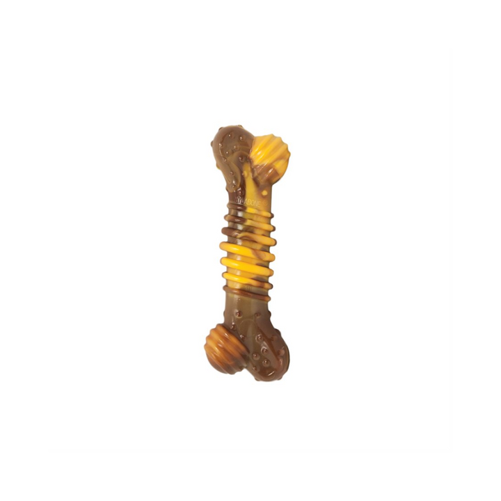 Nylabone Dog Toys - Flavor Frenzy Texture Bone Philly Cheesesteak