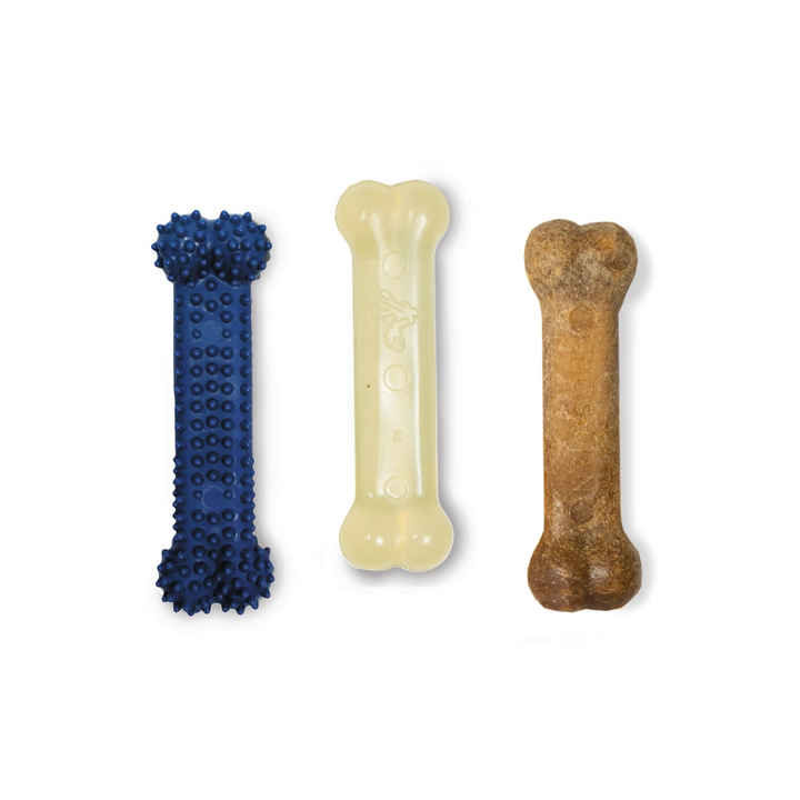 Nylabone Dog Toys - Original, Dental, Healthy Edibles, Small Dog Value Pack Chews