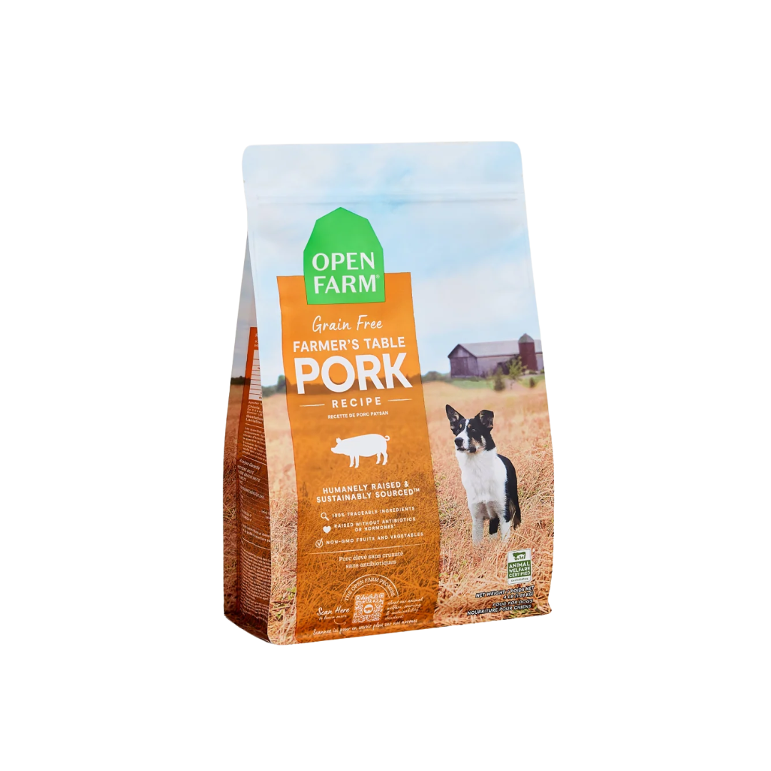 Open Farm Dry Dog Food - Farmer's Table Pork Grain-Free Kibble