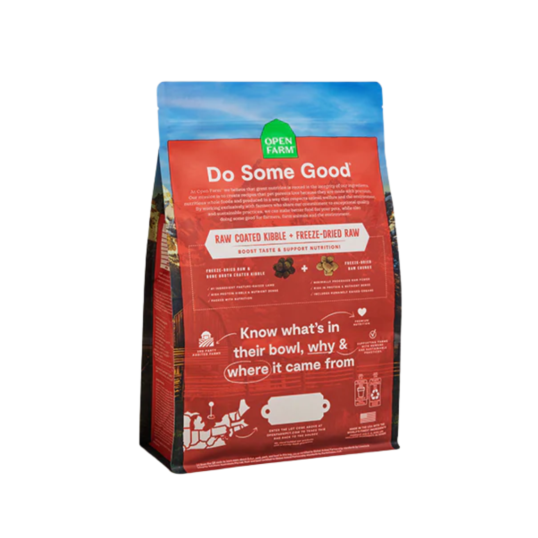 Open Farm Dry Dog Food - RawMix Great Plains Ancient Grains Kibble