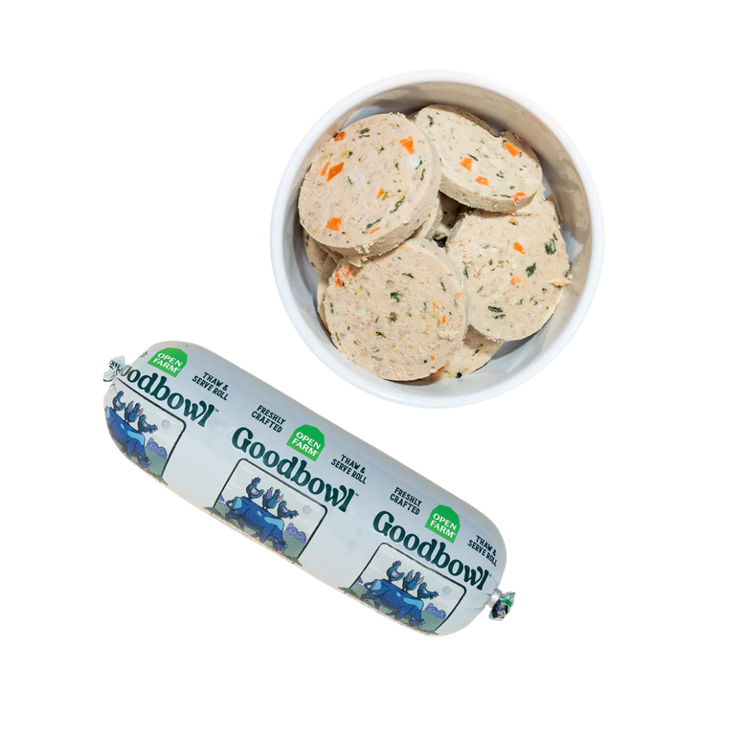Open Farm Frozen Dog Food - Goodbowl Chicken & Grass-Fed Beef Freshly Crafted Roll