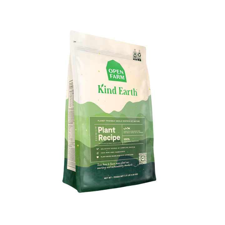 Open Farm Vegan Dog Food - Kind Earth Plant-Based Kibble