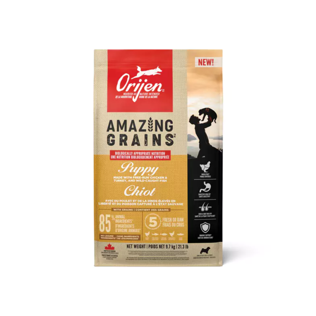 Orijen Dry Dog Food - Amazing Grains Puppy