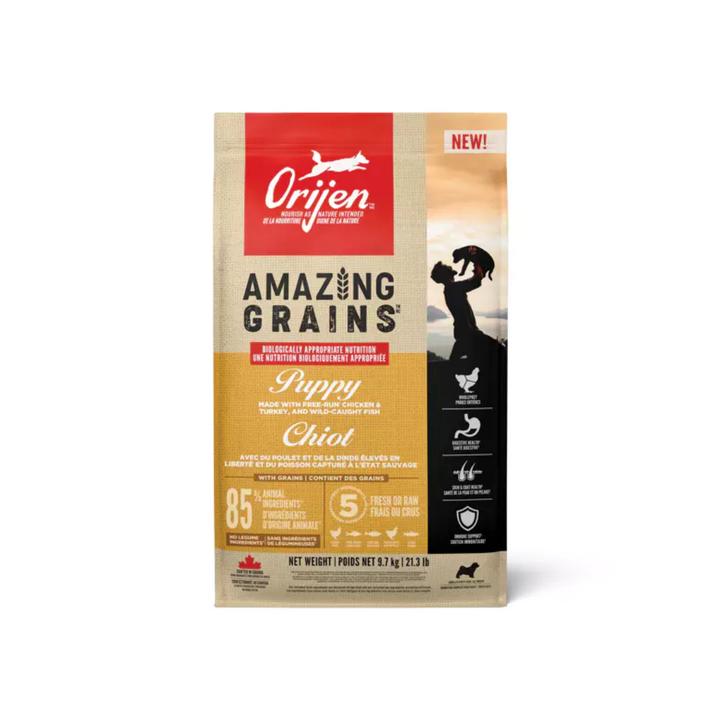 Orijen Dry Dog Food - Amazing Grains Puppy