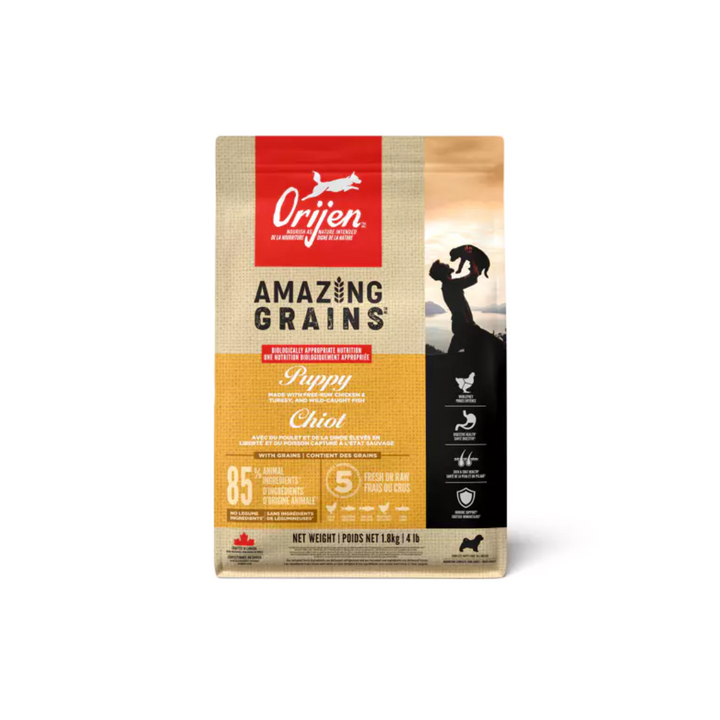 Orijen Dry Dog Food - Amazing Grains Puppy