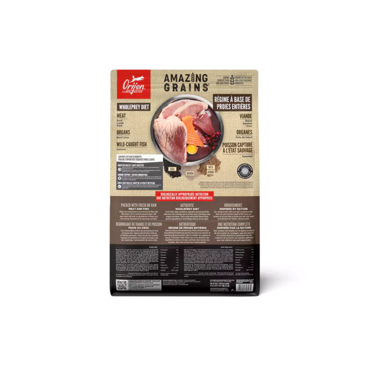 Orijen Dry Dog Food - Amazing Grains Regional Red