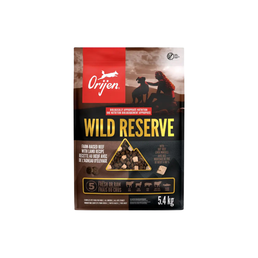 Orijen Dry Dog Food - Wild Reserve Beef