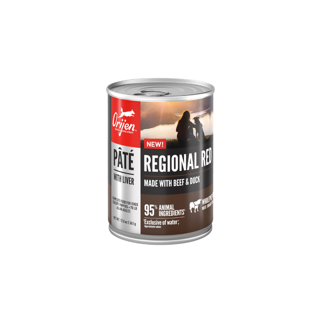 Orijen Wet Dog Food - Regional Red Pate with Liver Canned