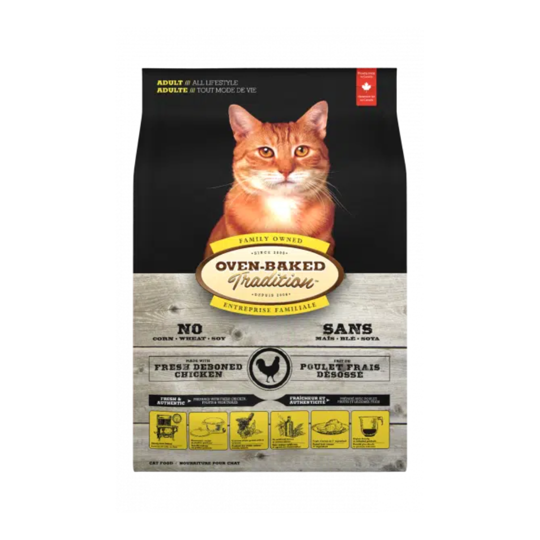 Oven Baked Tradition Dry Cat Food - Adult Chicken
