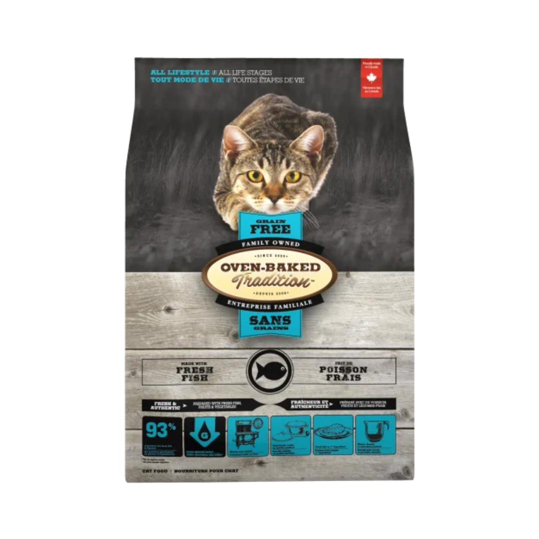 Oven Baked Tradition Dry Cat Food - Fish Grain Free
