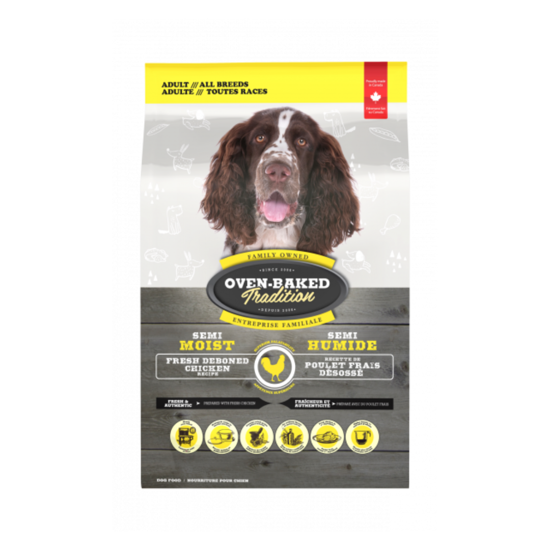 Oven Baked Tradition Dry Dog Food - Adult Semi-Moist Chicken