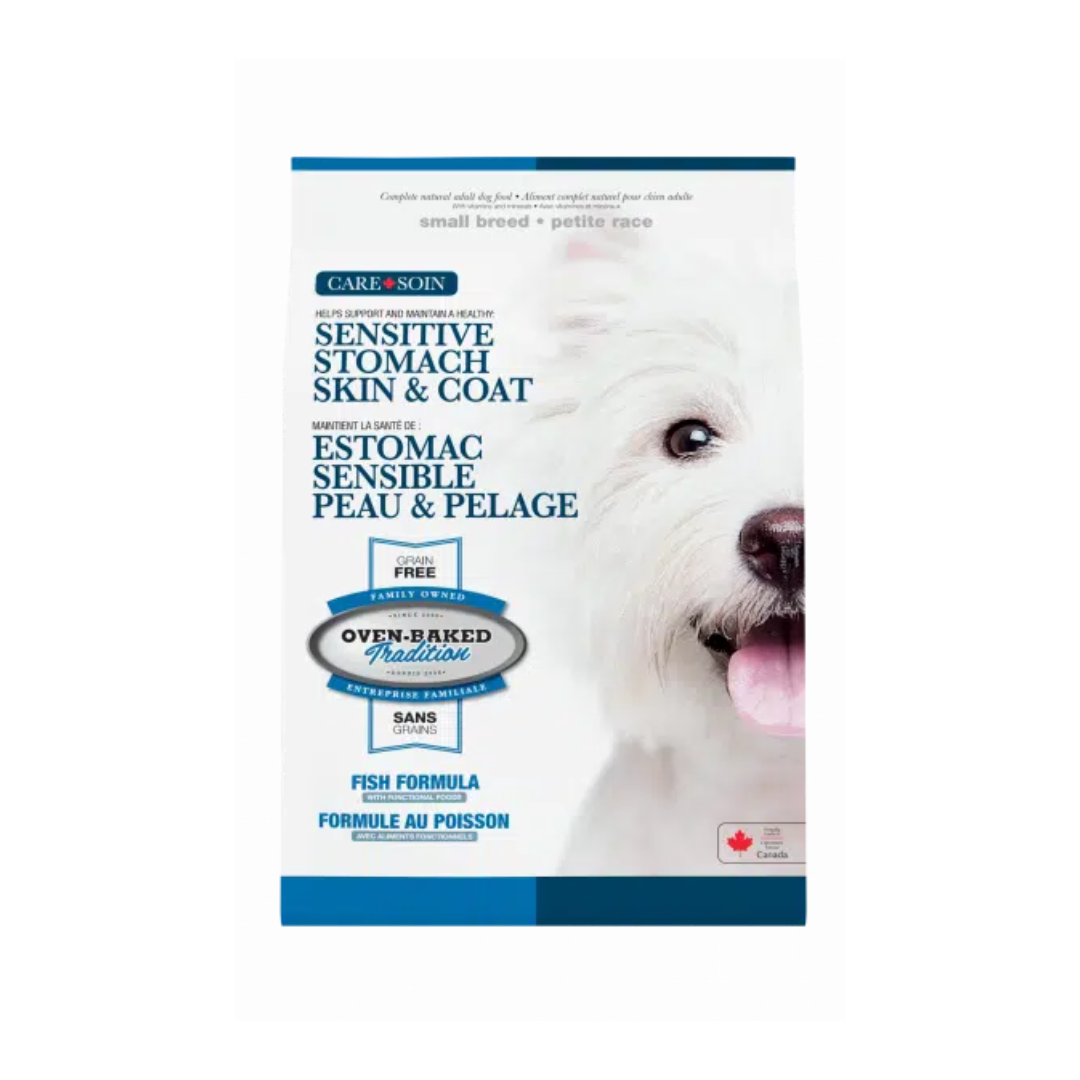 Oven Baked Tradition Dry Dog Food - Sensitive Stomach, Skin & Coat Grain-Free Small Breed Fish