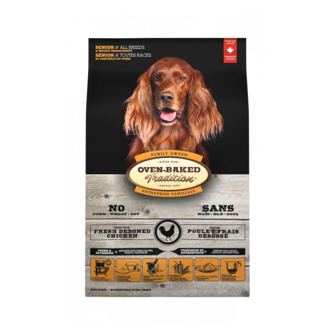 Oven Baked Tradition Dry Dog Food - Senior Weight Management Chicken