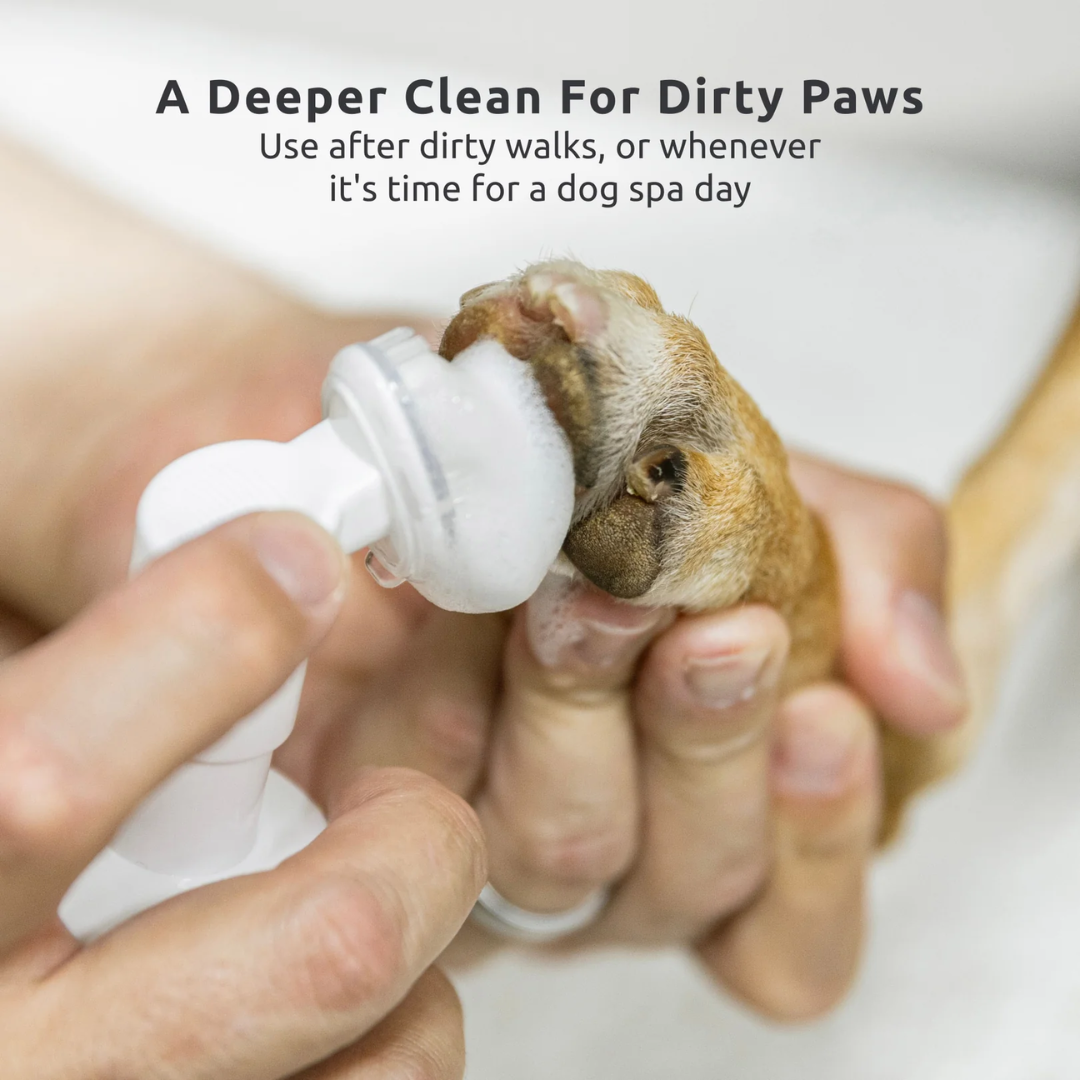 PawZ Dog Grooming Supplies - Foaming Cleanser for Paws