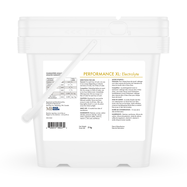 Equine Supplements - Mad Barn Performance XL: Electrolytes