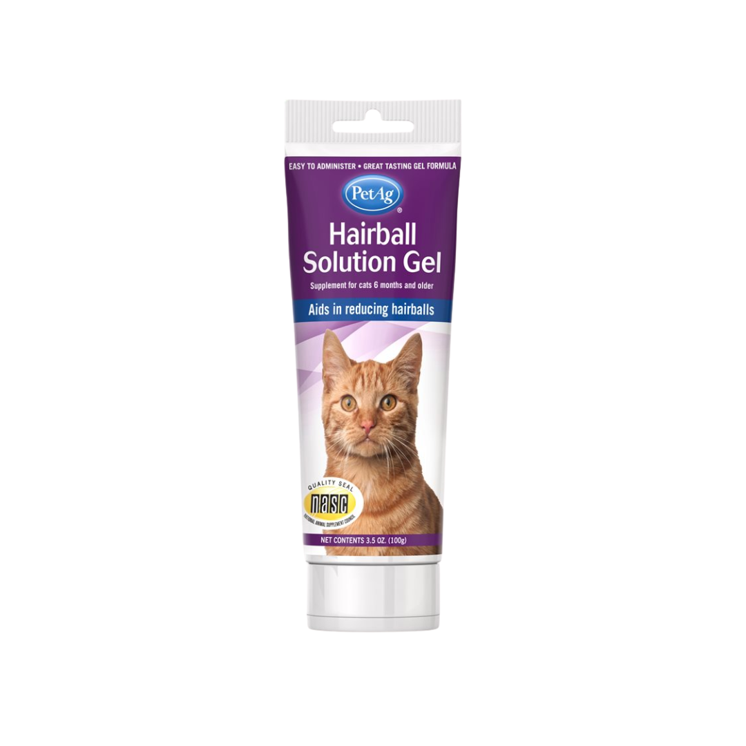 PetAg Cat Food Supplements - Hairball Solution Gel