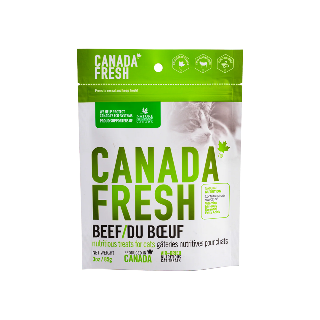 PetKind Air-Dried Cat Treats - Canada Fresh Beef